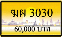 ทะเบียนรถ ฆผ 3030