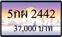 5 กผ 2442,ขายทะเบียนรถ,ขายทะเบียนสวย,ขายทะเบียนประมูล,ขายทะเบียนกราฟฟิค,ราคาถูก