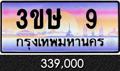 ขายทะเบียนรถ 3ขษ 9