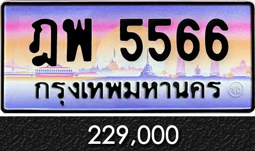 ขายทะเบียนรถ ฎพ 5566