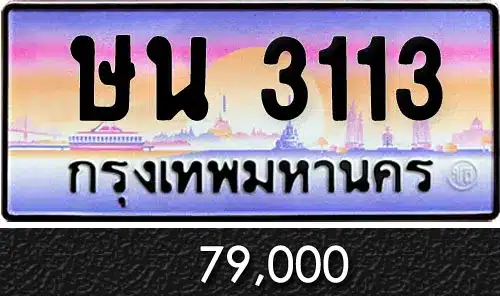 รวมทะเบียนรถสวย ราคาพิเศษ ครบจบที่เดียว 196 ขายทะเบียนรถ ษน 3113
