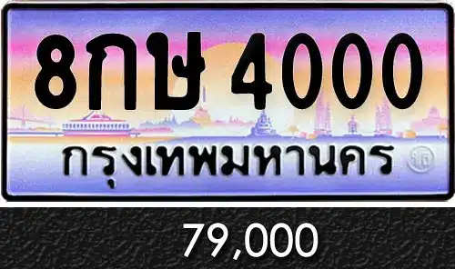 รวมทะเบียนรถสวย ราคาพิเศษ ครบจบที่เดียว 43 ทะเบียน 8กษ 4000