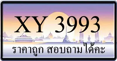 ขายทะเบียนรถ 3993 ราคาถูก