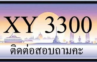 ขายทะเบียน 3300