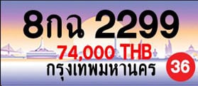ขายทะเบียน 8กฉ 2299