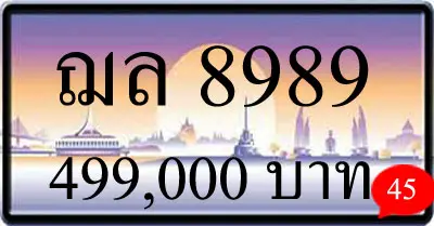 ขายทะเบียน ฌล 8989