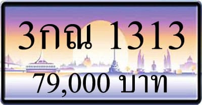 ขายทะเบียน 3กณ 1313
