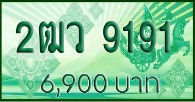 ขายทะเบียน 2ฒว 9191