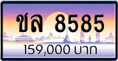 ขายทะเบียน ชล 8585