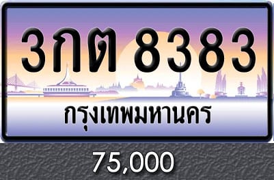 ทะเบียน 3กต 8383