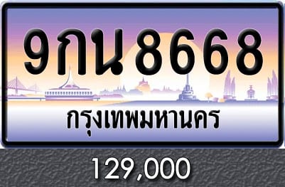 ทะเบียน 9กน 8668