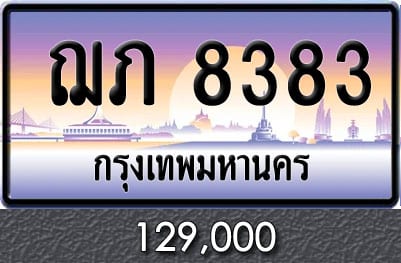 ทะเบียน ฌภ 8383