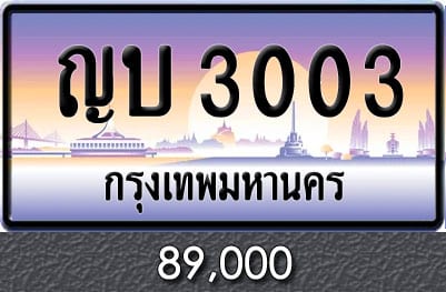 ทะเบียน ญบ 3003