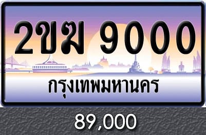 ขายทะเบียน 2ขฆ 9000