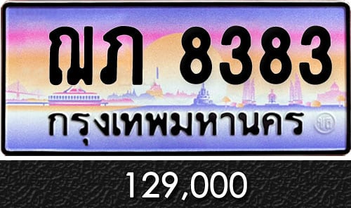 ทะเบียน ฌภ 8383